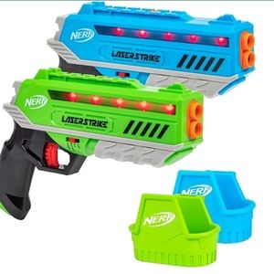 *NERF Laser Strike 2 Player Lazer Tag Pack